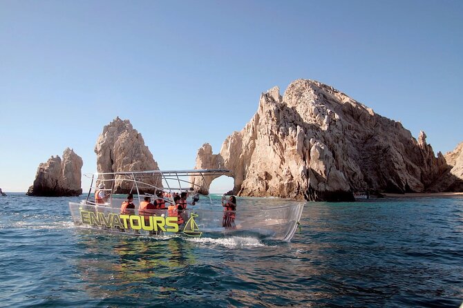 Clear Boat Ride with City Tour in Los Cabos - Timing, pickup, and group size