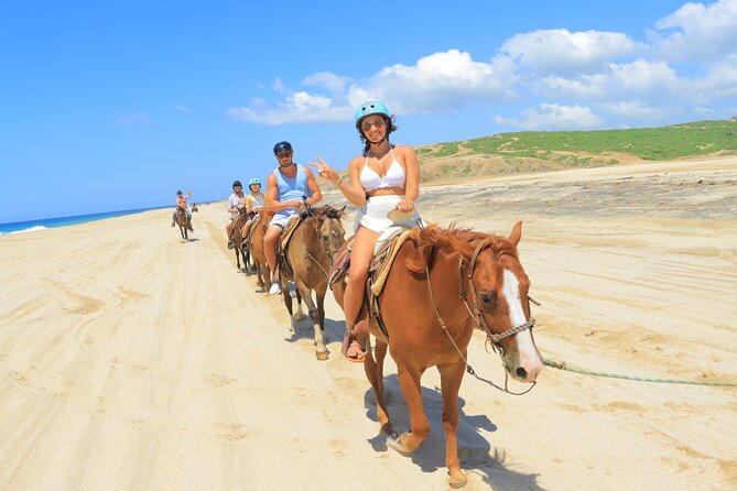 Combo 4X4 Automatic ATV & Horseback Riding in Cabo - Food, tequila, and the added costs