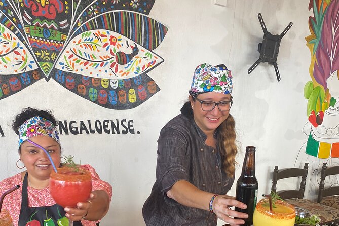 Cooking classes + margaritas and mezcal tasting - Margaritas, mezcal, and the open bar