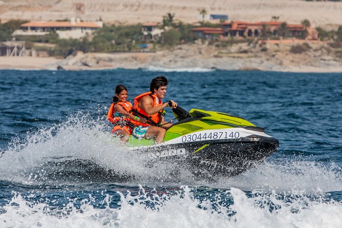 Double Jet Ski and Boat Ride in The Sea of Cortez Guided Tour - From hotel pickup to the Cabo marina