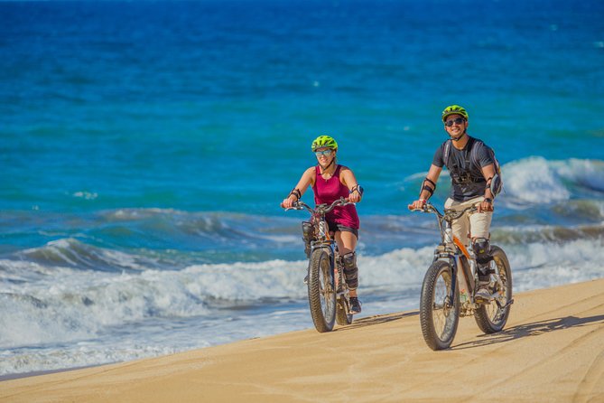 Electric Bike Beach Adventure with Tequila Tasting and Lunch - Riding from cactus trails to the Pacific