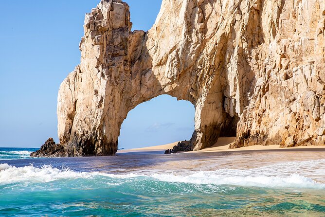 Experience the Clear Boat adventure & Cabo San Lucas City Tour - Plaza Amelia Wilkes and the older center of Cabo