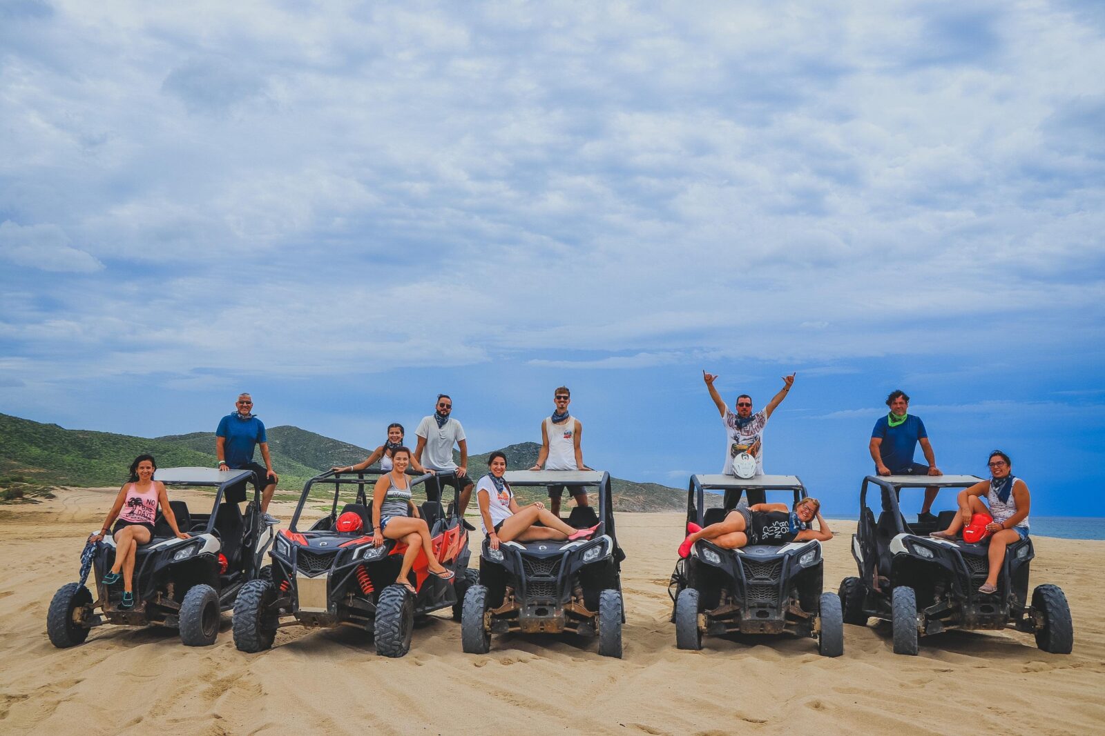 Extreme Razor Dune adventure and Tacos in Cabo San Lucas - Cleaning up and checking your photos