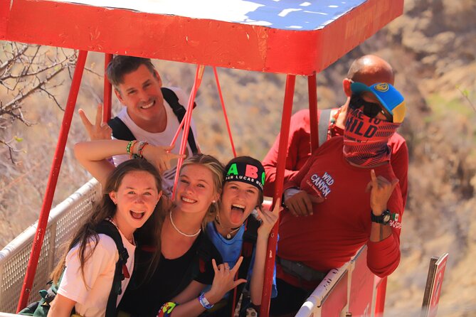 Extreme Swing - Fly from the Glass Bottom Gondola - From your hotel to the Baja adventure park