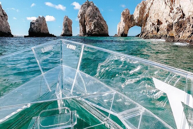 Glass Boat Tour in The Arch - Lover’s Beach and Divorce Beach side by side