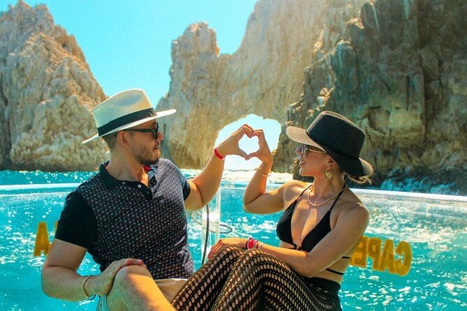 Glass-bottom Boat Experience in Los Cabos Bay - A small group, but not a private charter