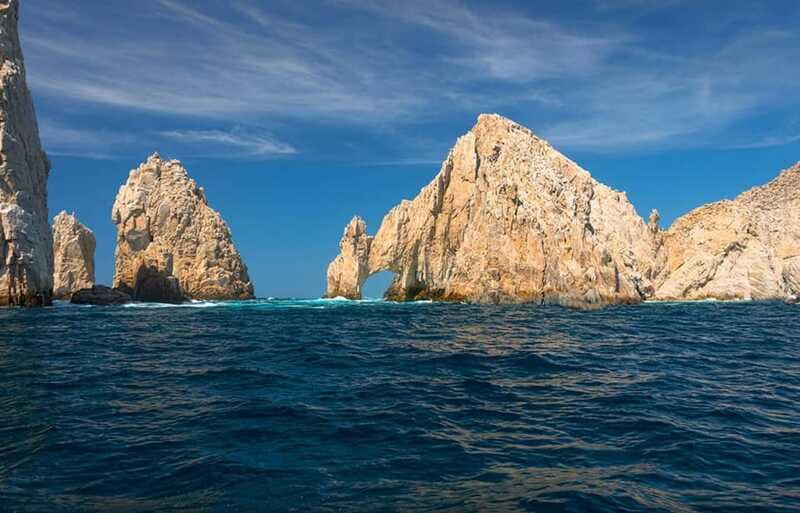 Glass Bottom Boat Tour Arch Cabo - Meeting points at Medano Beach and the marina