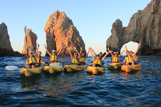 Kayak Expedition to the Arch of Cabo San Lucas, Lovers Beach & Snorkel - Returning to Empacadora Beach