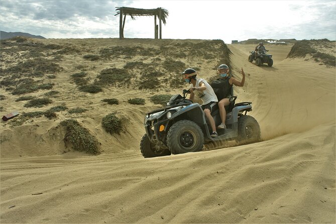 Los Cabos Beach & Desert Tour in Automatic ATV + Tequila Tasting - The tequila tasting at the end