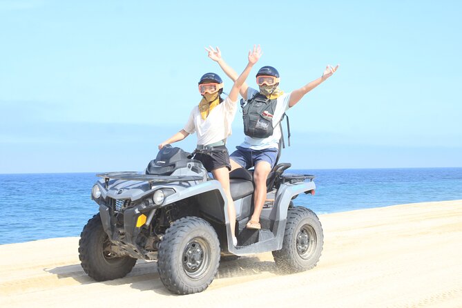 Los Cabos Beach & Desert Tour in Automatic ATV + Tequila Tasting - Choosing between a single ATV and a double