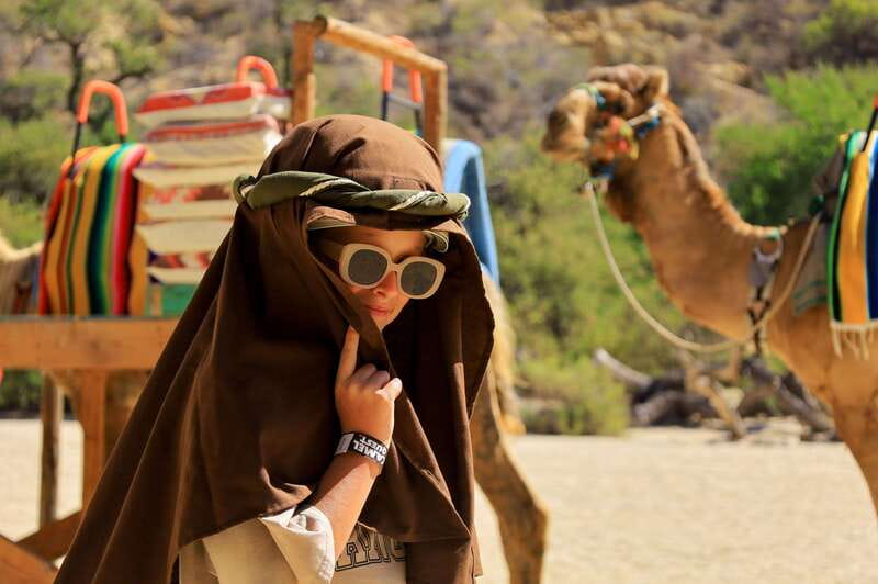 Los Cabos: Camel Ride in the Canyon & Thrilling Water-Slides - A camel ride in the middle of Baja’s desert