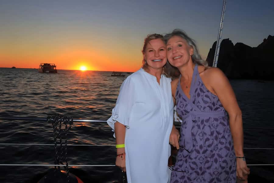Los Cabos Catamaran: Iconic Sunset Cruise with Drinks & DJ - How this compares with a quiet sightseeing cruise
