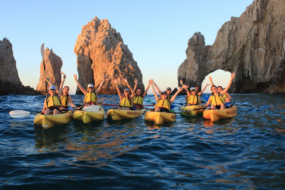 Los Cabos: Kayak to The Arch & Snorkel + Transport & Photos - Paddling from Cannery Beach to the Arch
