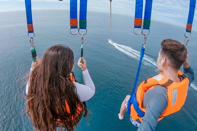 Los Cabos Parasailing Adventure Skybound over Cabo San Lucas Bay - What is included for $94.56