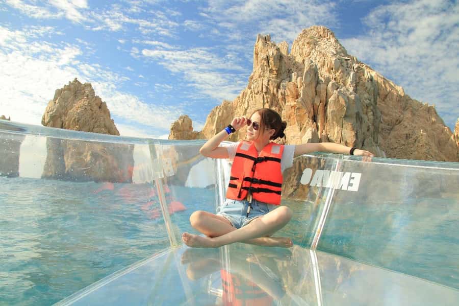 Los Cabos Tour to the Arch in a Transparent Boat - The Arch, sea lions, and Cabo’s famous rocks