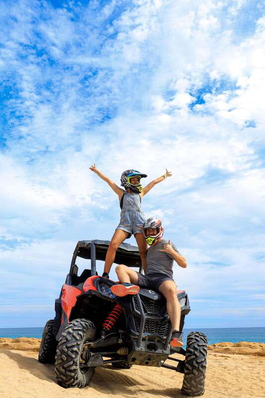 Los Cabos: Ultimate UTVs Adventure, Cross the Wooden Bridge - A four-hour ride with a proper finish