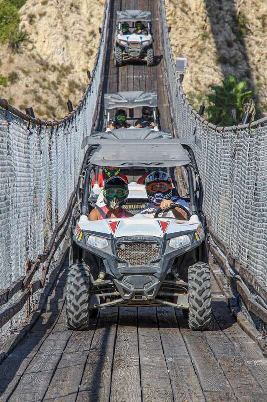 Los Cabos: Ultimate UTVs Adventure, Cross the Wooden Bridge - From canyon paths to the beach