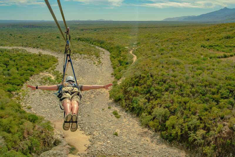 Los Cabos: Zip Lines and UTVs with Mexican Lunch and Drinks - How the Zip-Line Course Works