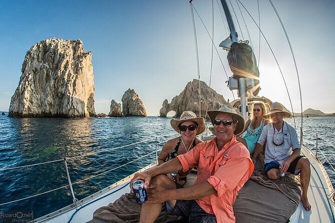 Luxury Sailboat Tour at Sunset in Los Cabos + Snacks + Premium Drinks - The Arch, sea lions, and the Pacific horizon