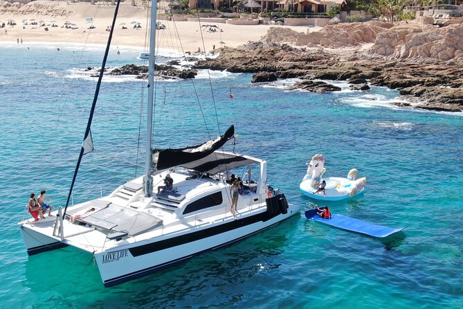 Luxury Sailing catamaran charter in Cabo San Lucas all inclusive - A private three-hour cruise from Cabo Marina