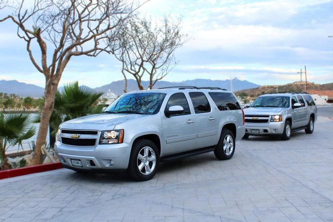 Luxury SUV One Way Airport Private Service Only Arrival - Reaching Cabo San Lucas, Pacific, and Diamante