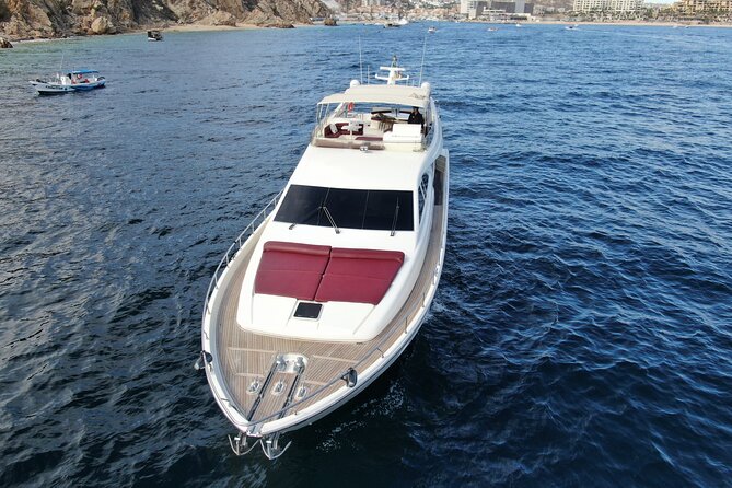 Luxury Yacht Charter in Cabo San Lucas - Ferretti 88ft. - A menu that goes beyond standard boat snacks