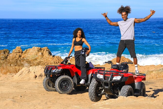 Migriño Beach and Desert ATV Tour in Cabo - Mountains, streams, and dry canyons