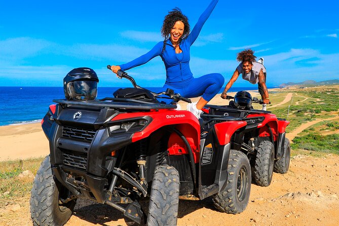Migriño Beach And Dunes ATV Tour in Cabo - Lockers, phones, and souvenir photos