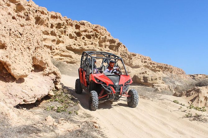 Migriño & Desert off-road Tour UTV Adventure - Margarita Beach is the payoff
