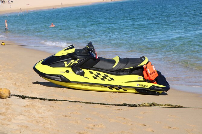 New Jetski Adventure in Cabo San Lucas Bay with Hotel Pickup 1hr - What happens at Playa 8 Cascadas