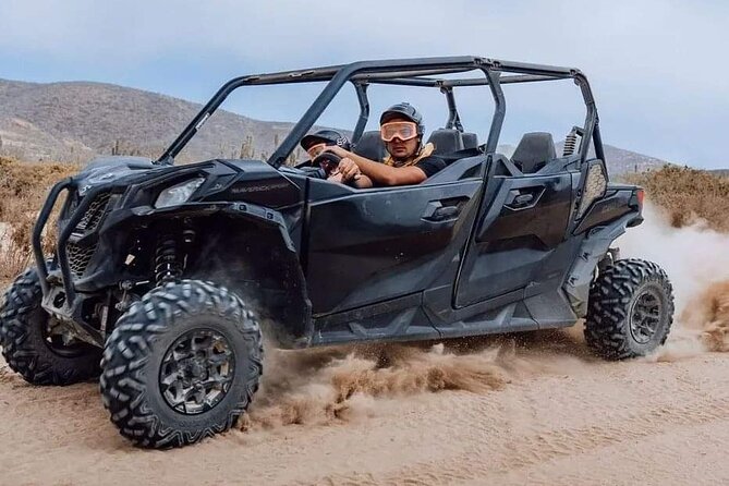 Off-Road Cabo Adventure: Desert & Beach Ride Plus Tequila Tasting - Safety equipment, guides, and the ride itself
