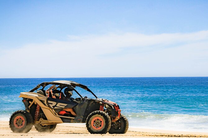 Off to Road Cabo San Lucas Adventure - Getting suited up for a single-driver ride