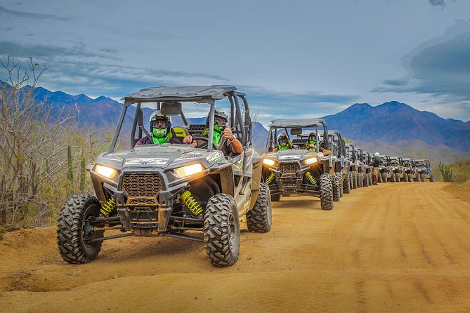 OffRoad 4X4 UTV Adventure with unlimited Lunch & Tequila - Getting suited up at Tierra Sagrada