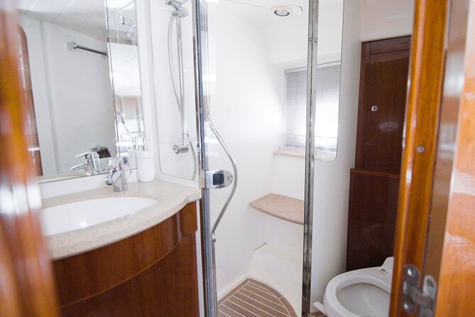 Olivia Grace 60 ft British Princess Yacht Rental - The food and open bar service