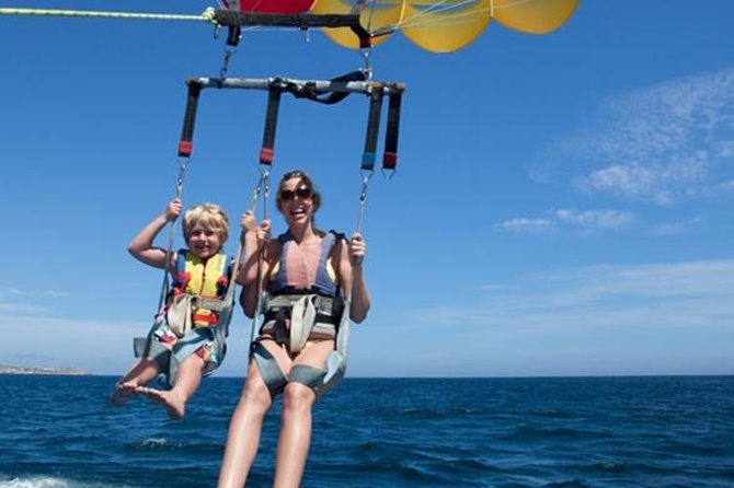 Outdoor Adventure: Parasailing in Los Cabos - Rising above Cabo San Lucas Bay