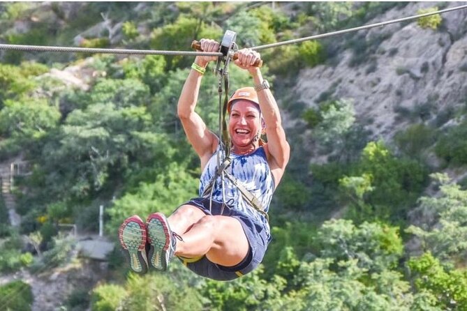 Outdoor and Zipline Adventure in Baja California - Check-in and safety gear at the adventure park
