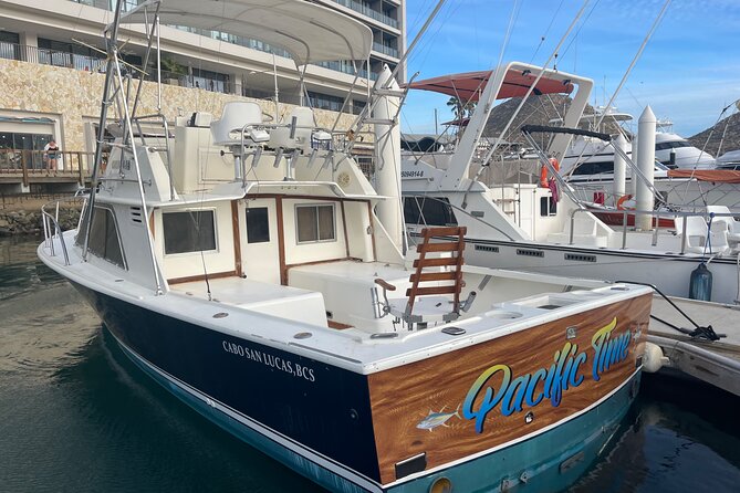 Pacifictime Sports Fishing in Cabos san lucas - Captain Paulo and the working crew