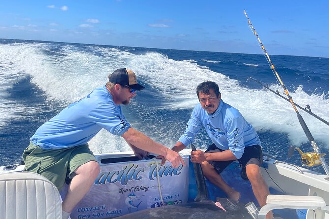 Pacifictime too sports fishing in Cabo San Lucas - Extra charges that can change the final price