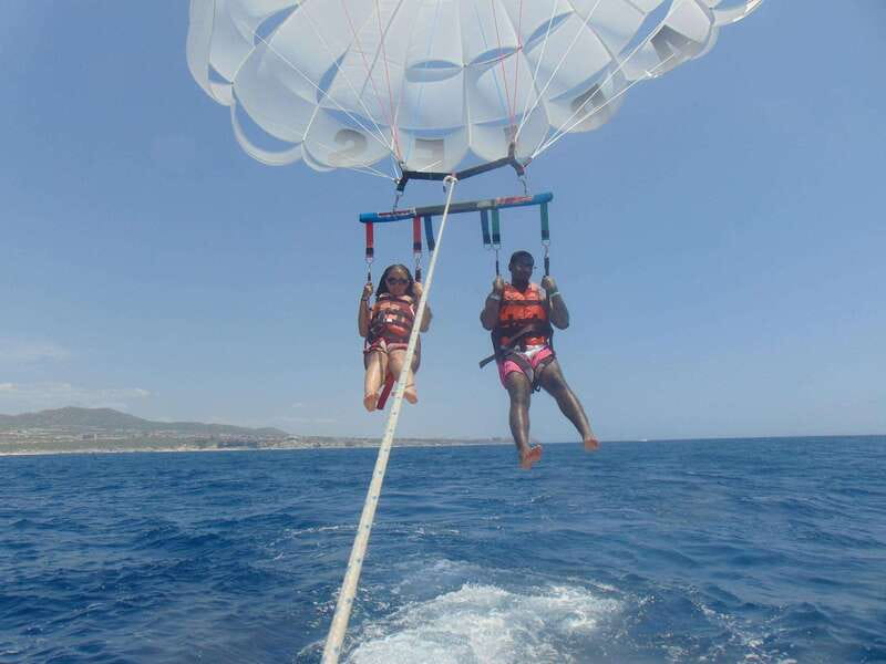 Parasailing in Cabo San Lucas - Why Cabo looks different from 500 feet up