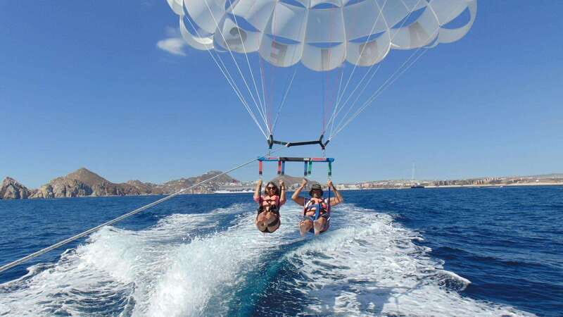 Parasailing in Cabo San Lucas - Land’s End, the Arch, and the Sea of Cortez