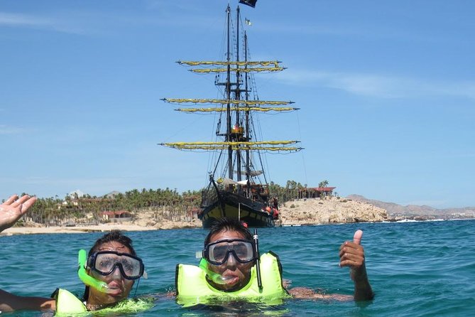 Pirate Ship Snorkel and Lunch Cruise in Los Cabos - Chileno Bay and the snorkeling stop