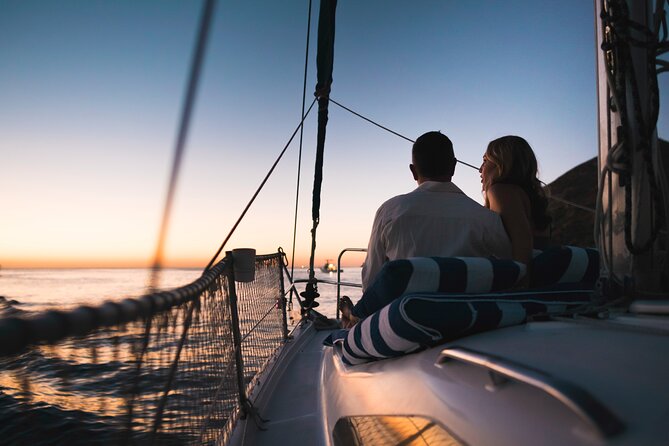 Private Cabo San Lucas Sunset Cruise on 33´ sailboat - Mexican appetizers and an open bar