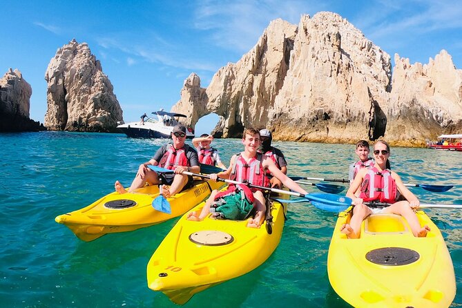 Private Los Cabos Arch and Playa del Amor Tour by Glass Bottom Kayak - Playa del Amor and Playa del Divorcio