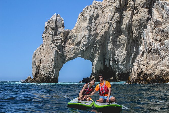 Private Paddleboard and snorkel at the arch - Paddling out to El Arco from the beach