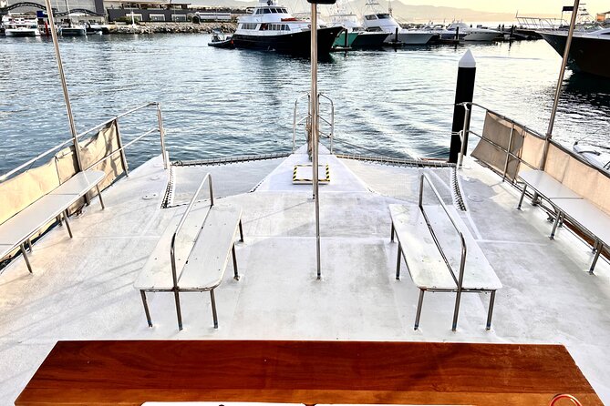Private Snorkel Cruise in Cabo San Lucas - Boat comfort, deck layout, and group size