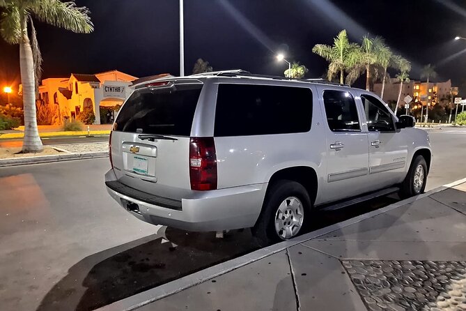 Private transportation to all hotels in Los Cabos. - Comfort, air conditioning, and basic service