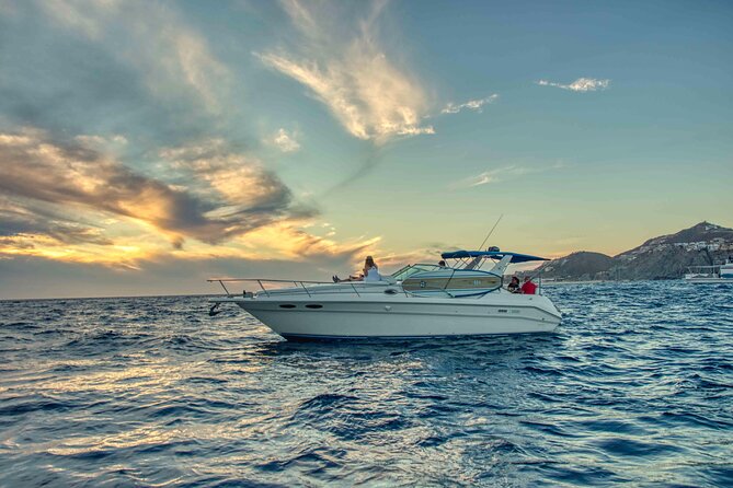 Private Whale Watching on Luxury Yacht in Cabo San Lucas - Cabo Bay, Lovers Beach, and the first photographs
