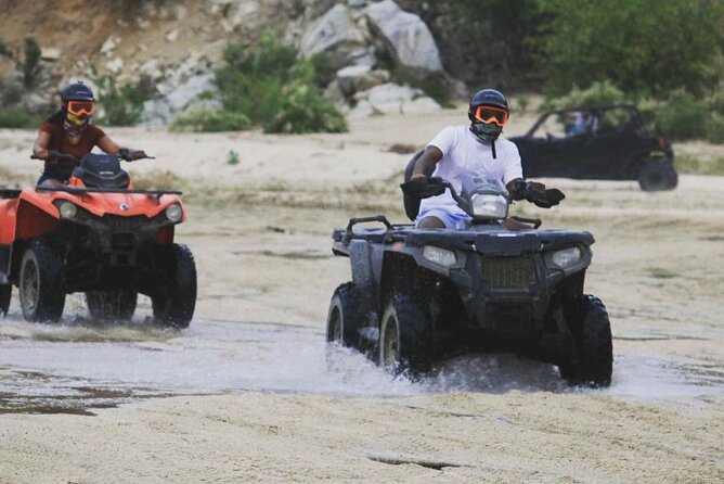 Ride through Bajas wild beauty—from desert trails to ocean views. - Migriño Beach and the Pacific stop