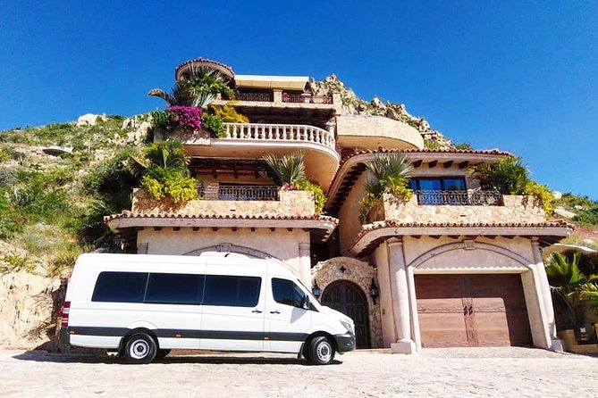 SJD Airport to Cabo San Lucas - One way service - The ride itself, from airport road to Cabo hotel