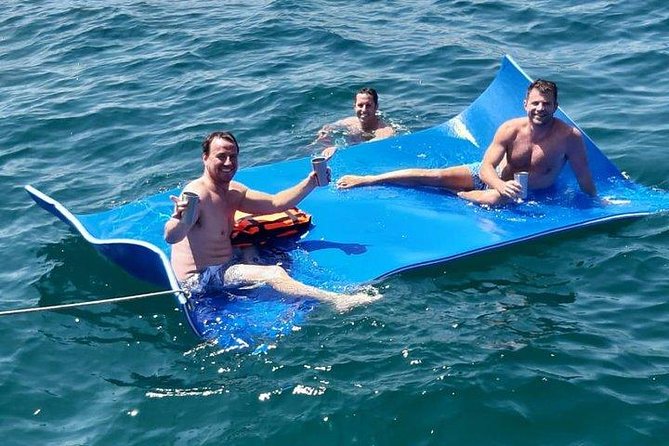 Snorkeling in Cabo San Lucas on 35' Sea Amore Trimaran - Pelican Rock: The Main Water Stop